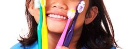 La limpieza dental en los niños