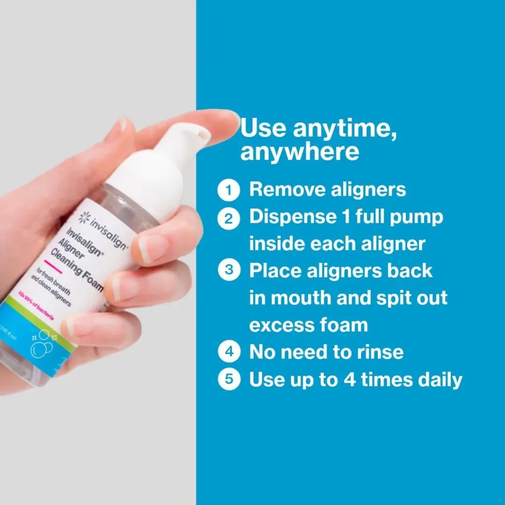 Invisalign™ Aligner Cleaning Foam