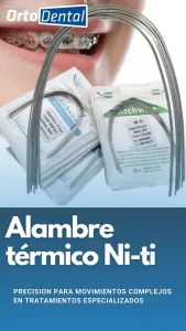 Alambre ortodoncia térmico